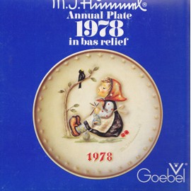 Happy Pastime 1978 GOEBEL MJ Hummel 8th Annual Collectors Plate