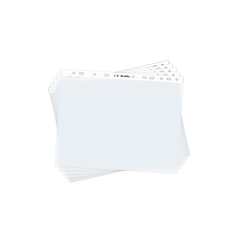 Barrilito Protector de Hojas Carta Antiestático 100 Piezas