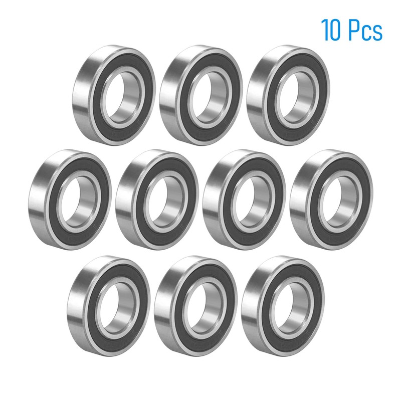 FOCMKEAS 6904-2RS 10 PCS Deep Groove Ball Bearing 20×37×9mm Double