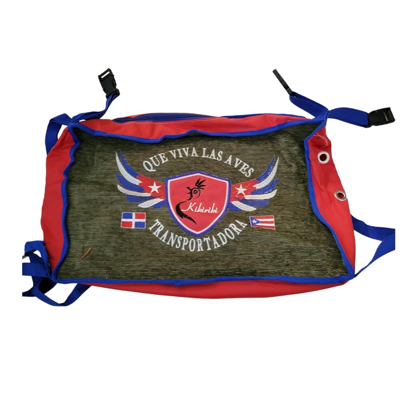 TRANSPORTE MALETA CARGADOR GALPONERAS para GALLOS(Triple) ALUMINIO Rooster Carrier CAGE…