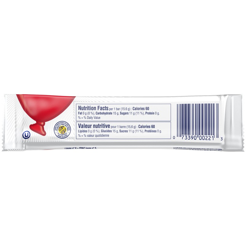 AIRHEADS CANDY INDIVIDUALLY WRAPPED BARS, WHITE MYSTERY, PARTY, 0.55 OUNCE