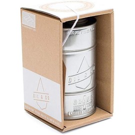 Novelty Oil Drum Drinks, Liquids & Oil Dispenser | Non-Drip, Leakproof & Bottle| Ideal for Kitchen Cooking, Condiments, as a Drizzler and Salad Dressing | 400ml, Retro Silver