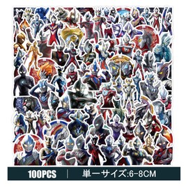 Ultraman Sticker Set, Waterproof, Stickers, Cute, Photos, Goods, Cartoon Reward Stickers, DIY Material, Suitcase, Guitar, Car, Bicycle, Water Bottle, Skating, PC, Children, Students, Gift, Birthday