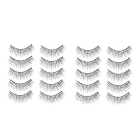 OHPHCALL Extension Lashes 10 Pairs Fake Lashes Decorative Diamonds for Cosplay Party