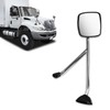 Chrome Hood Mirror for 2002-2019 International Durastar Trucks 2002-2019,Right Passenger