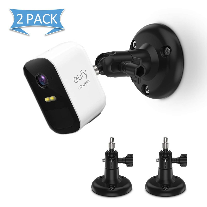 HOLACA Adjustable Wall Mount Holder Compatible With Eufycam 1/2/2C/2C Pro/3/3C/E