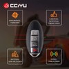 cciyu X 2 Flip Key Fob with Key Blade 4