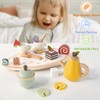 PairPear Teeservice aus Holz für Kinder Rollenspiel Kinderküche Zubehör Holz