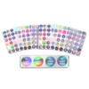 1000 Hologramas Personalizados de 20x20 mm Con Logo, Texto, Numeros,