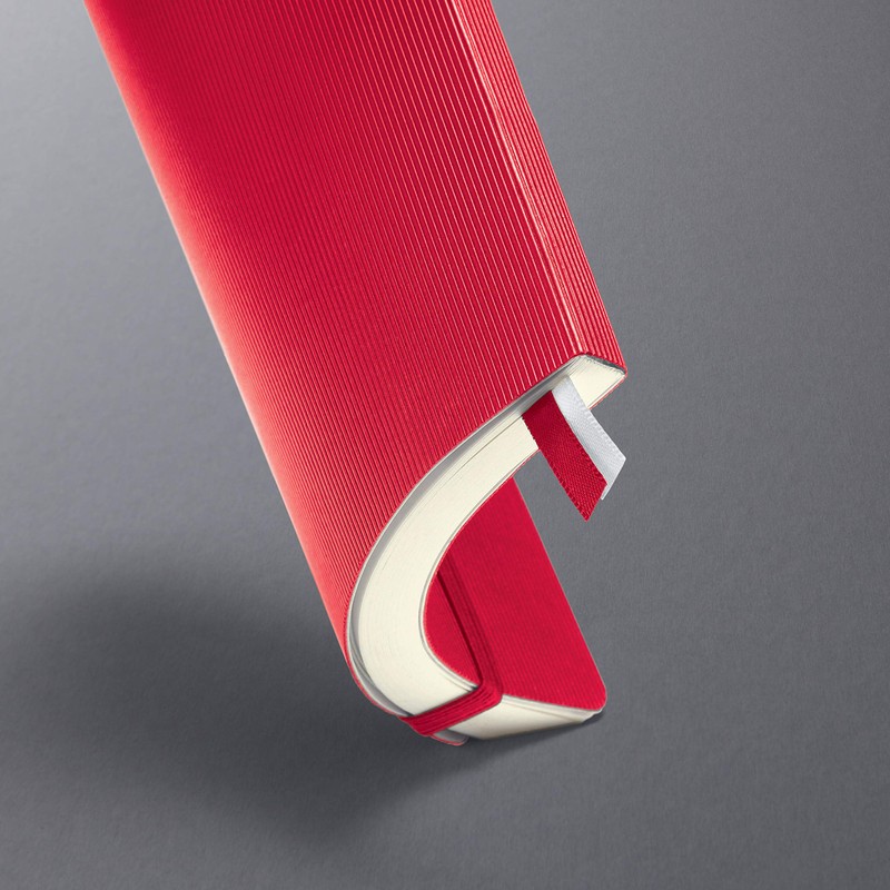 SIGEL CO315 Premium Notebook lined, A4, softcover, Red - Conceptum
