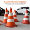 ledmomo 6pcs Safety Cone Connector Parking Cones Traffic Cone Bar