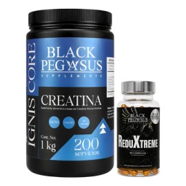 Kit Creatina Monohidratada 1kg + Quemador Extremo Grasa Corp