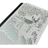 OGUNO Japanese Glitter Foil Press Adult Design Notebook Deer B6