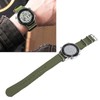 Mens Digital Sports Waterproof Watch Dual Time Zone Stopwatch Calendar