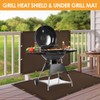 Fireproof Heat Shield for Wall Behind Grill Protect Deck Fence