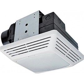 Air King Bfql70 High Performance Exhaust Fan with Light Combo, 6 Watts, 120 Volts