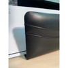 Dacasso Black Leather Letter Holder