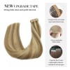 Doores Extensiones Cabello Natural Balayage Rubio Resalta 14in 50gr