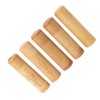 5pcs 12cm Length Travel Bamboo Tea Canister Tea Storage Container