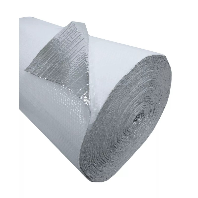 InfraStop Chicken Coop Insulation 48" x 10' Double Bubble White