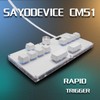 BTXETUEL SayoDevice CM51 Rapid Trigger Keyboard for OSU!、djmax... Rhythm Game