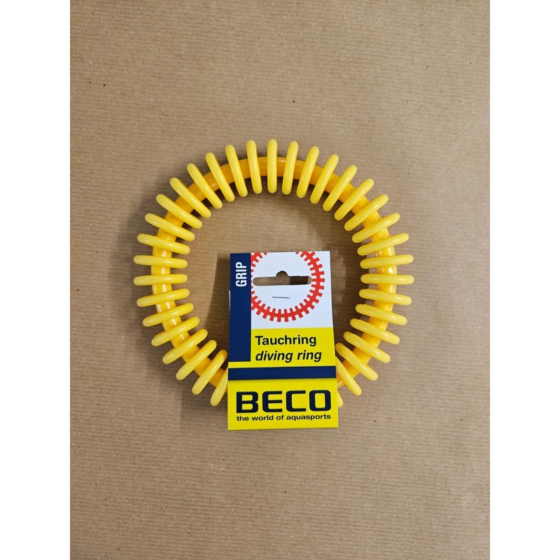 Beco Beco Diving Rings with Slats Yellow
