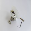 Kapitan Seifenschale Seifenablage Seifenhalter Selbstklebend Glas und Edelstahl V2A 18/10,