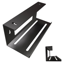 Diversity world Aluminum Under Desk Cable Management Rack, Wire Management, Desk Cable Organizer Shelf, for Wooden Desk, 2pack