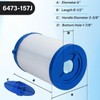 6473-157 Hot Tub Filter Replacement with Removable Handle, 40 Sq