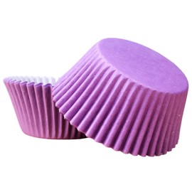 100P Purple Small Paper Cupcake Cases Baking Cups,Greaseproof Cupcake Cases for Baking,Mini Muffin Wrappers Cases Muffin Cups Cupcake Liner Bulk,Paper Baking Cases for Cupcakes,Wedding,Birthday Party