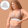 BOHUZ Pack of 12 Cotton Bra Inserts, Bra Inserts Sweating