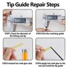 Aventik Fishing Rod tip Guide Repair kit (All Size-26pcs)
