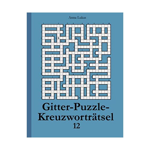 Gitter-Puzzle-Kreuzworträtsel 12