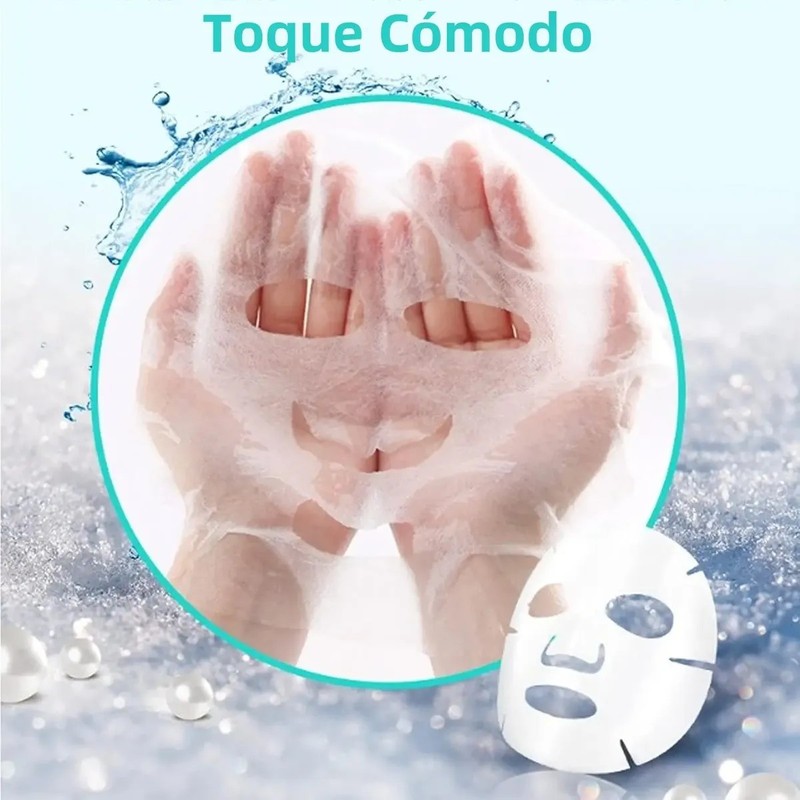 100pcs Diy Papel De Máscara Desechable Mascarilla En Pastill