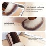 Set 7 Brochas Maquillaje Profesional Alto Nivel Color