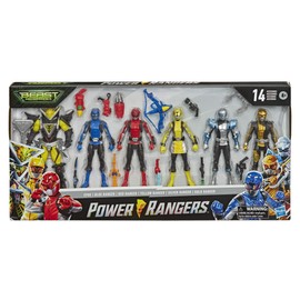 Power Rangers Beast Morphers 6 Inch Action Figure Multipack 6 Figures Included and Villain Toys with Accessories Inspired by The TV Show