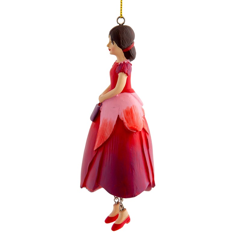ROSEMARIE SCHULZ Heidelberg Flowers Girl Fuchsia Hanging Figurine Decorative Garden