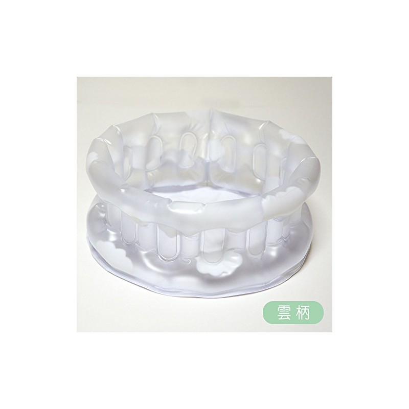 Folding Travel Vanity Charger Clouds Pattern Sunny Day Made In