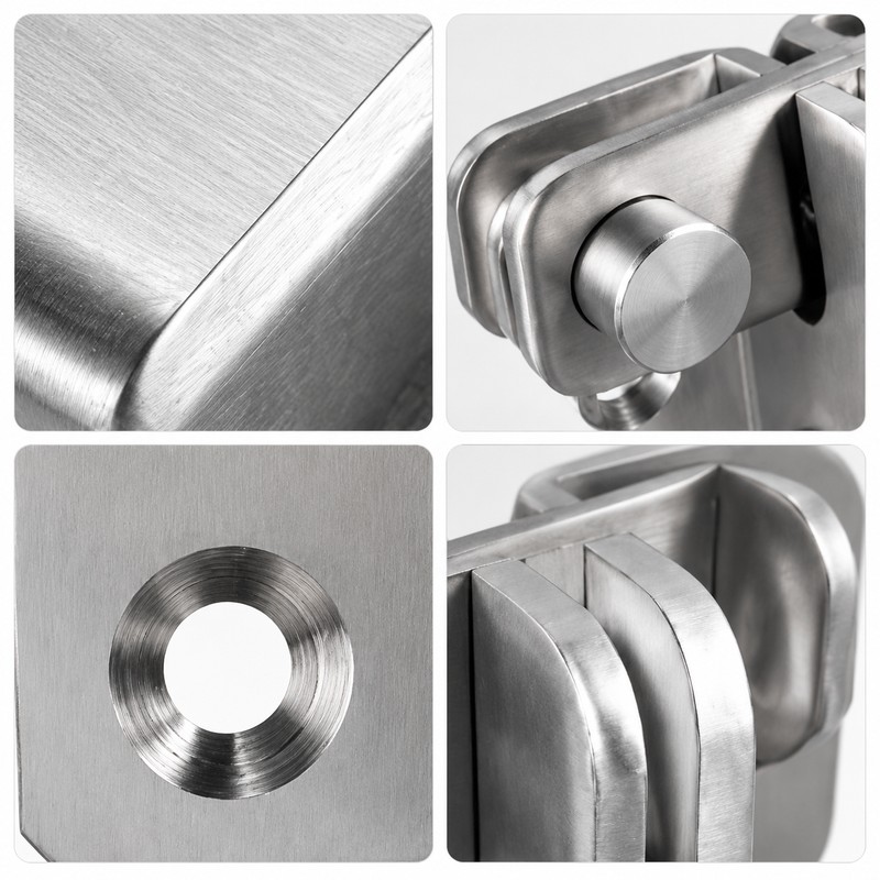 Stainless Steel Flip Latch with Slide Bolt – Lockable Door