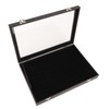 Ring Display Case Organizer with Transparent Lid 100 Slot Jewelry