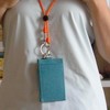 Asusolvent Adjustable Neck Lanyard with Double Hooks for ID Holder,
