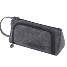 Cute Pencil Case, OLIYuMi Pencil Pouch Pencil Bag Storage Box Stationery Organizer Makeup Bag with Zipper Closure for Student Office College Boys and Girls (Gray)