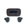 MightySkins Carbon Fiber Skin for Skullcandy Sesh True Wireless Earbuds