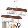 Multifunctional Clothes Rack with 8 Hooks, 2 Pack Space Saving
