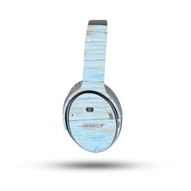 MightySkins Skin Compatible with Bose QuietComfort 35 II Headphones - Distressed Wood | Protective, Durable, and Unique Vinyl Decal wrap Cover | Easy to Apply, Remove, and Change Styles