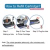 Colorful Black Printer Toner Powder Chip Set for CF350A CE310A