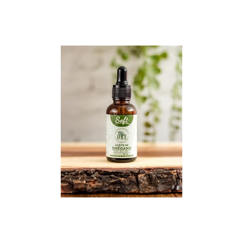 Aceite de Orégano Soft Gotero 30 ml Orgánico, silvestre, ORE