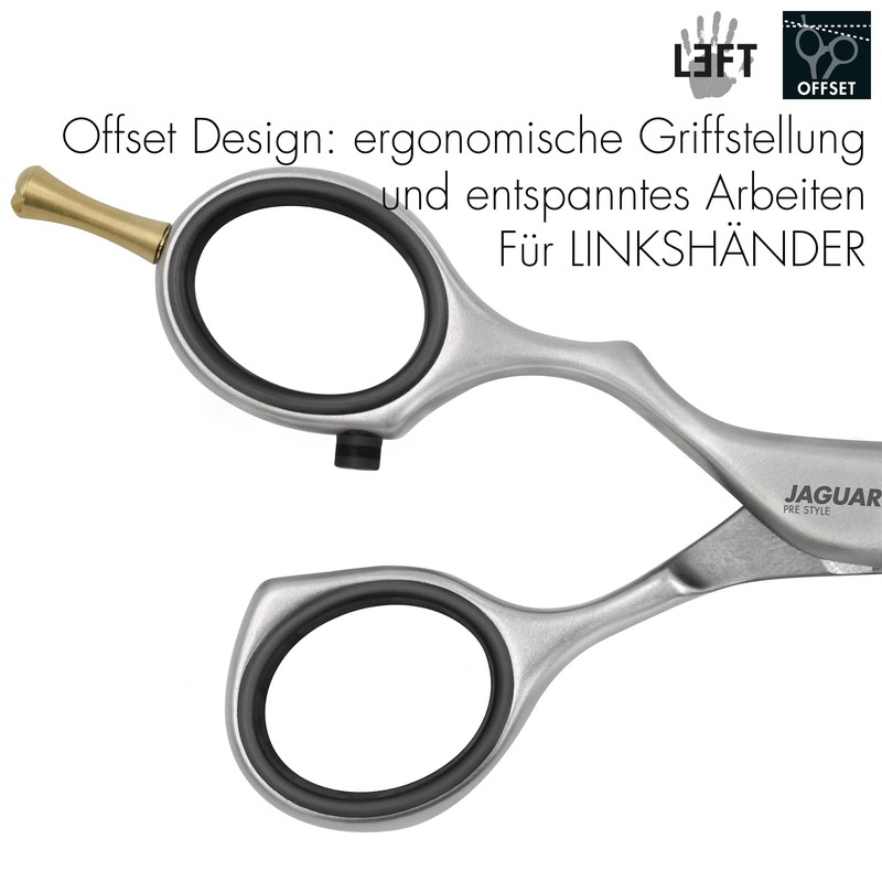 JAGUAR Pre-Style Relax 40 Left Handed Modelling Scissors with 40