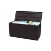 Ram Quality Products Plastic 71 Gallon Outdoor Backyard Storage Bin