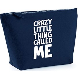 Hippowarehouse Crazy Little Thing Called Me printed make up cosmetic wash bag 18x19x9cm